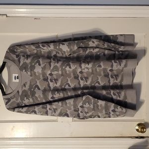 Grey fatigue fleece